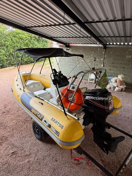 Bote Zefir 420 SPORT impecavel - Foto 4