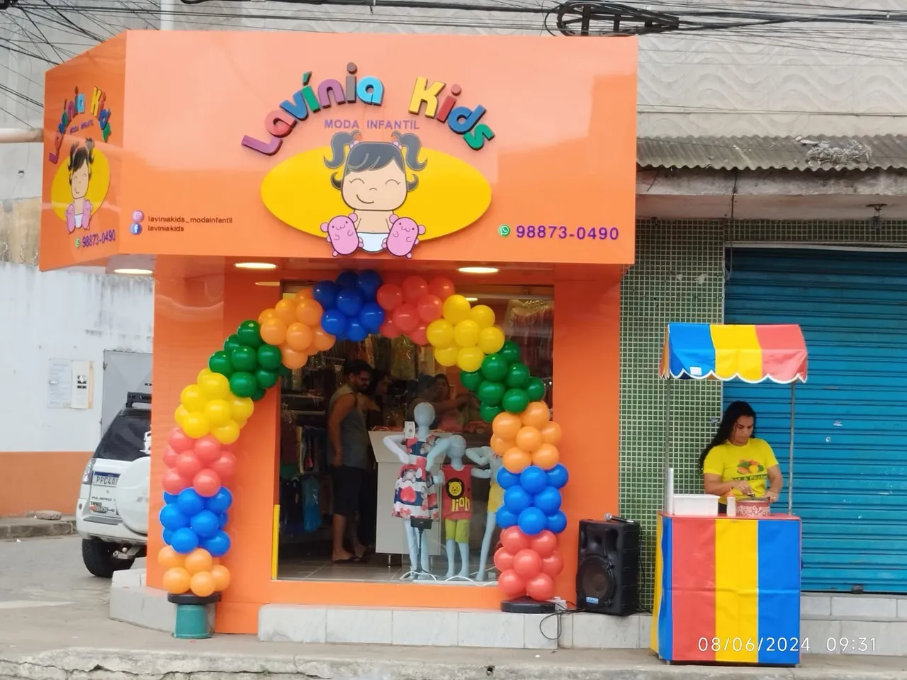PASSO TROCO PONTO COMERCIAL LOJA INFANTIL COMPLETA 
