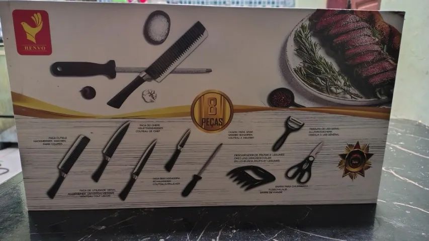 Kit 6 Peças Facas Antiaderente, ! PAGUE NA ENTREGA ! - Foto 4