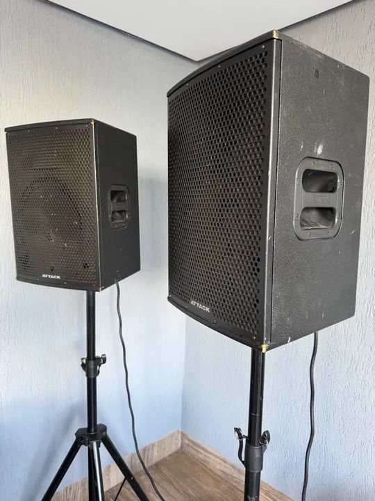 Caixas de som Attack  - Foto 2