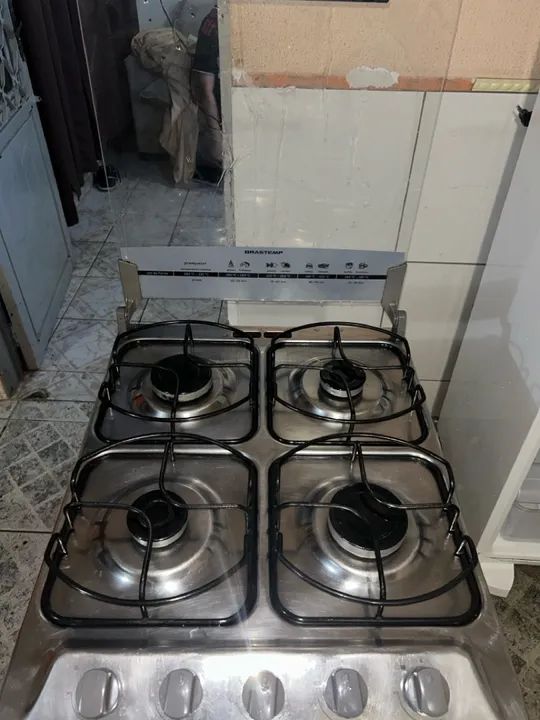 Fogão Brastemp 4 Bocas  Timer digital - Foto 3