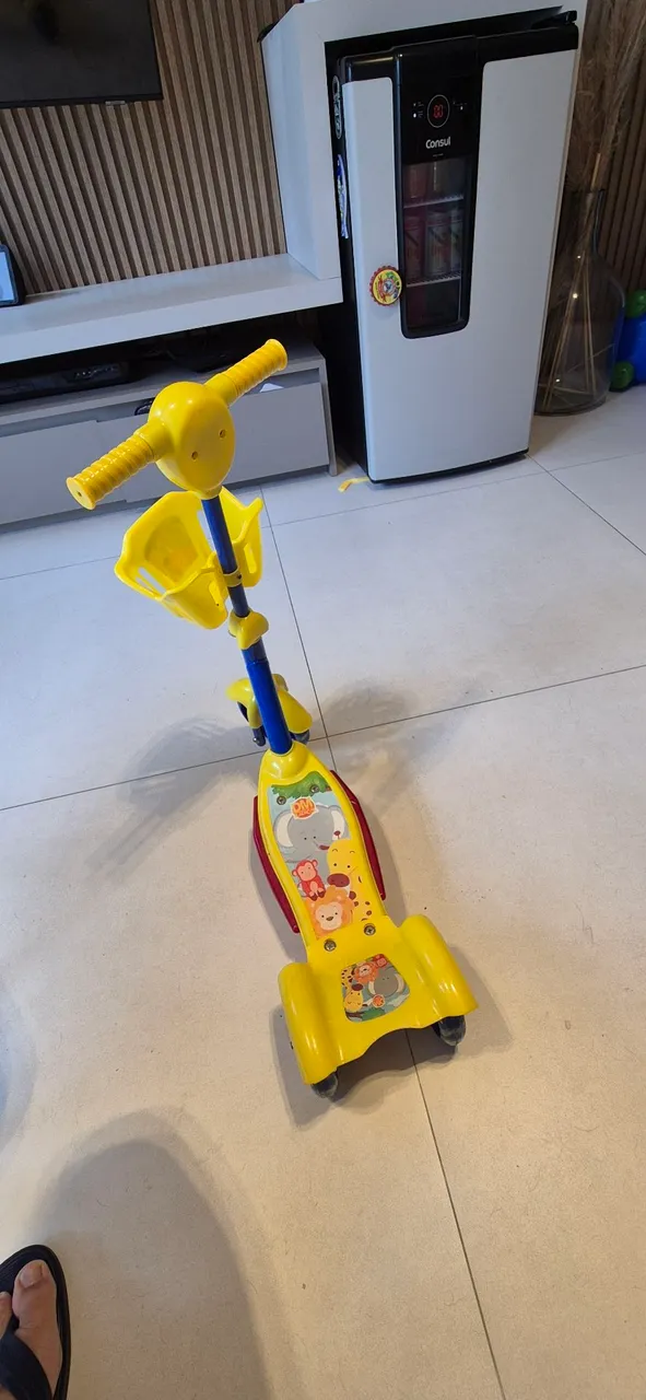 Patine Infantil com Som e luz