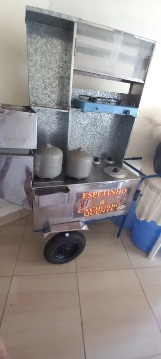 Carroça de espetinho e cachorro quente - Foto 5