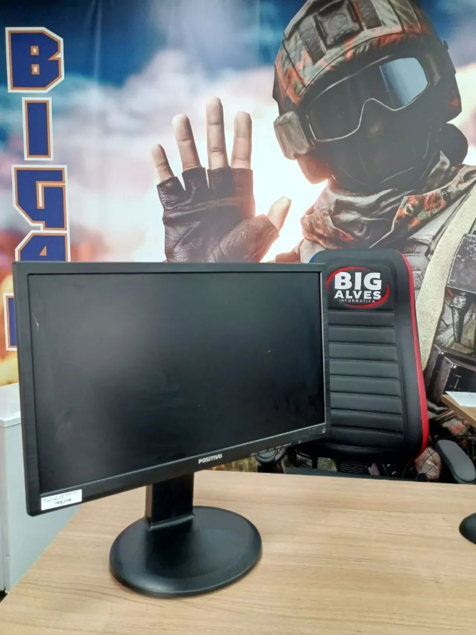 Monitor 22" Led Widescreen C/hdmi Seminovo - Big Alves Informática