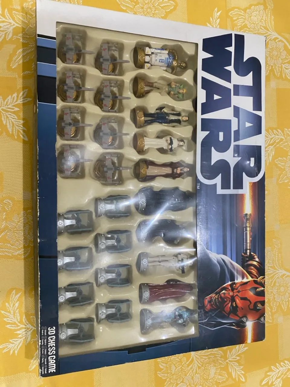 Jogo de Xadrez 3D Star Wars