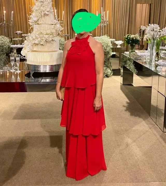 Vestido de festa usado somente 01 vez.