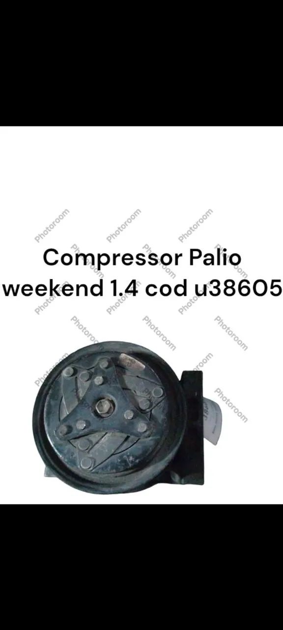 Compressor Palio Weekend 1.4 - Código u38605