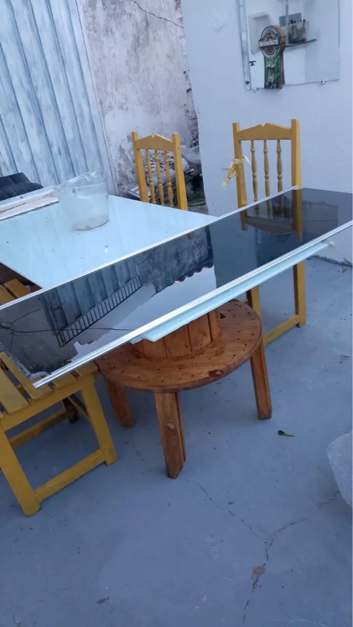 Balcão de Vidro temperado 