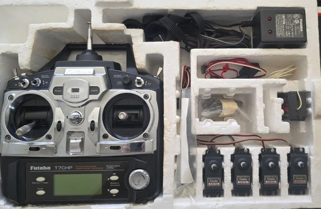 Radiocontrole Futaba T7CHP para aeromodelismo - Foto 3