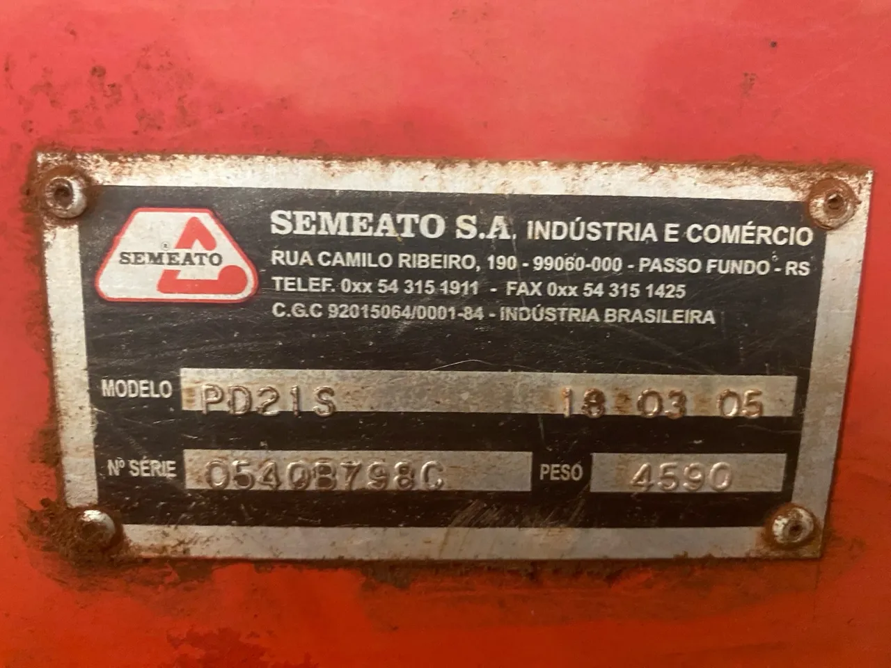Semeadeira de trigo