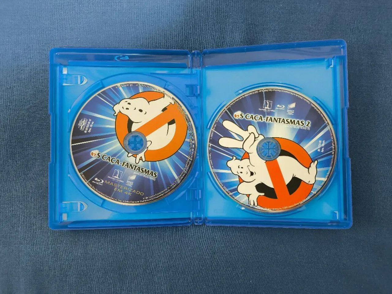 Blu-ray - Os Caça-Fantasmas 1 e 2 - Foto 4