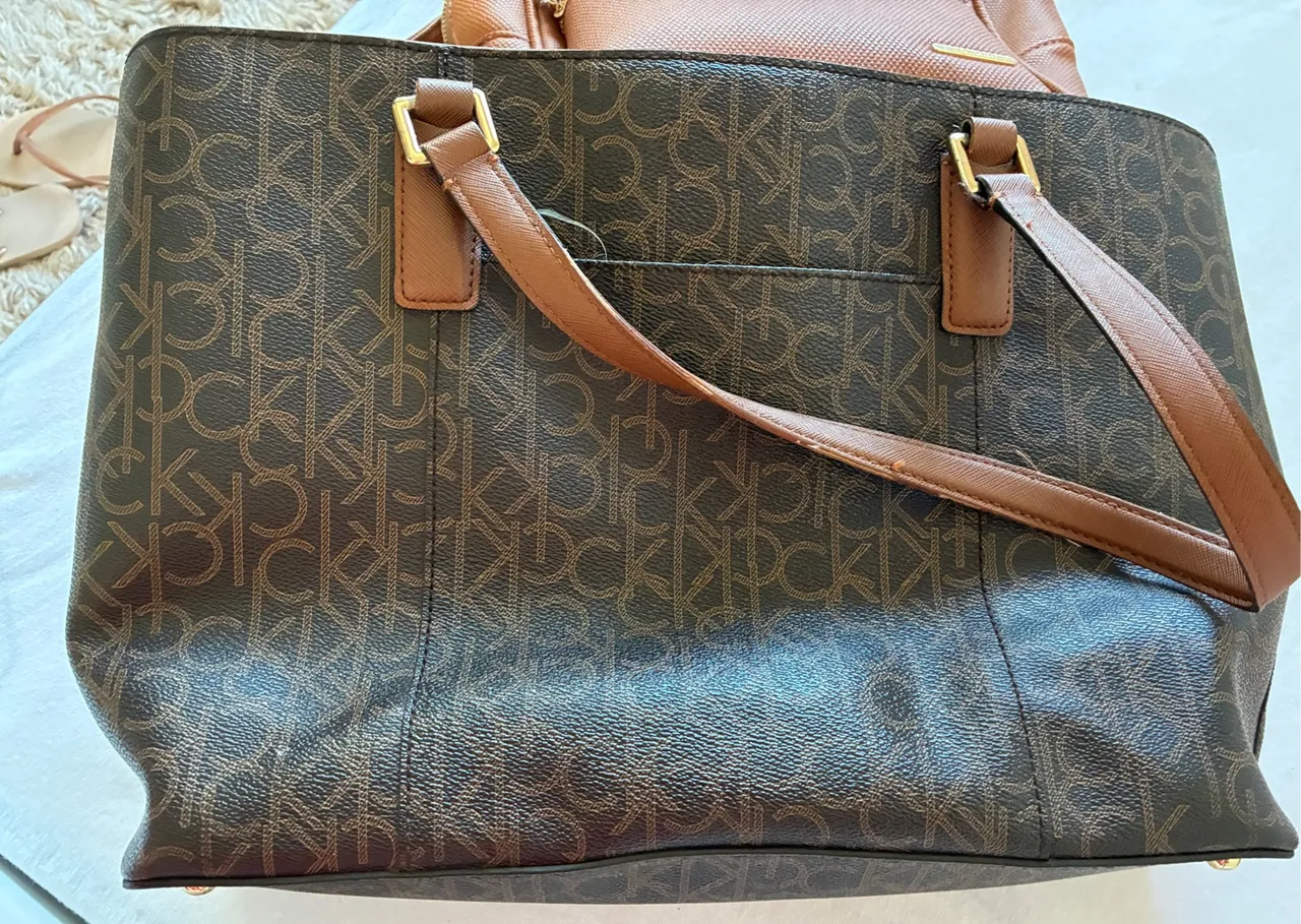 Bolsa Calvin Klein Marrom