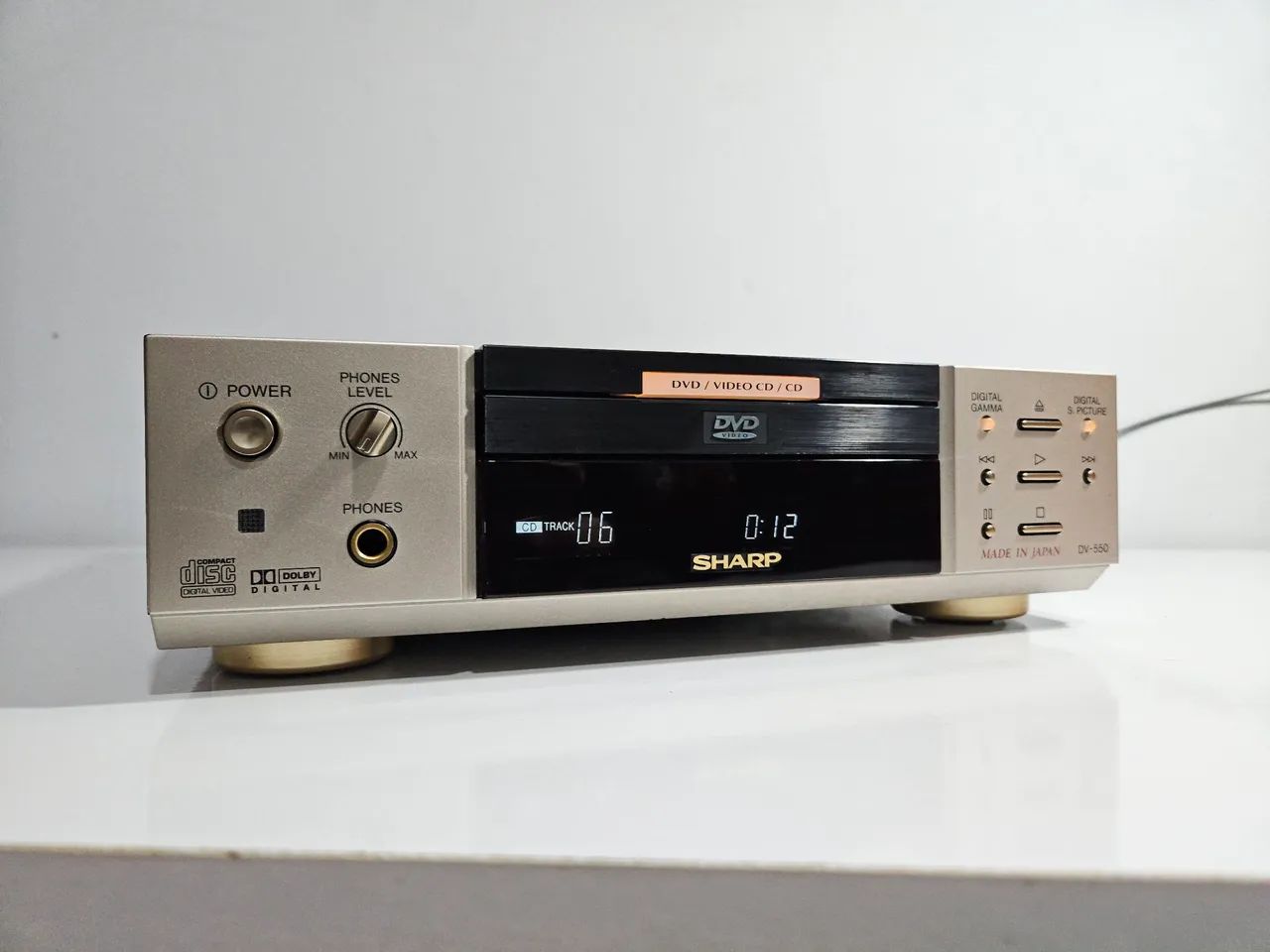 DVD Sharp DV-550 Dolby Digital (ler desc.) - Foto 2