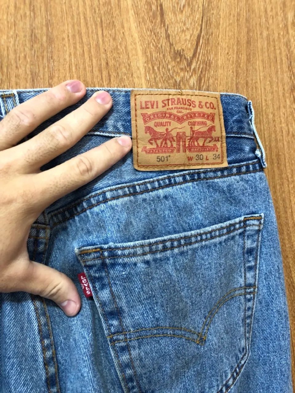 Calça Jeans Levi?s 501 original 