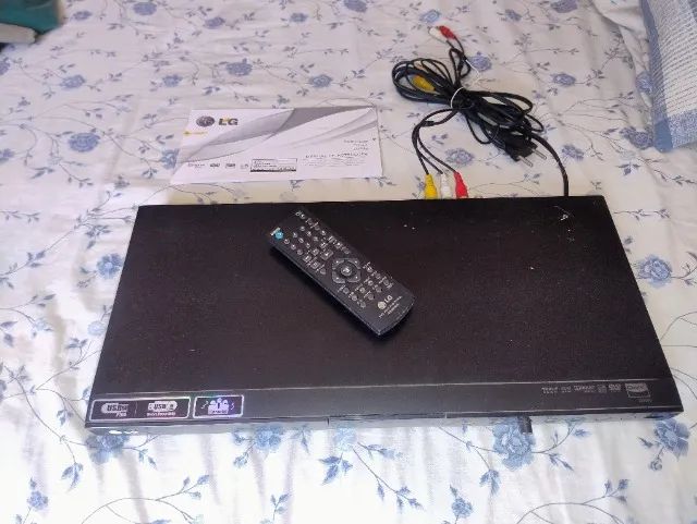 DVD Player LG586 com entrada USB e 2 entradas para karaokê - Foto 3
