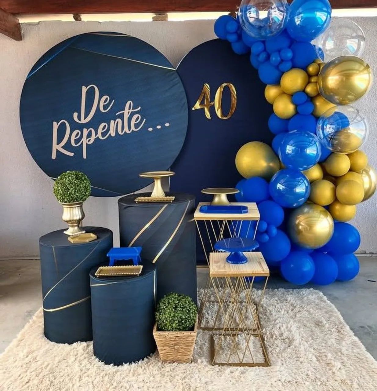 Decoração para aniversário 