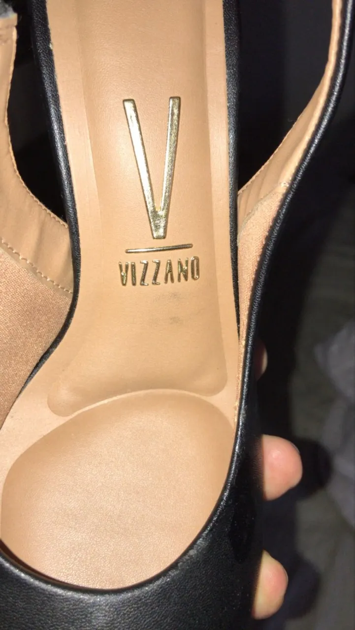 sapato de salto vizzano original 36 preto