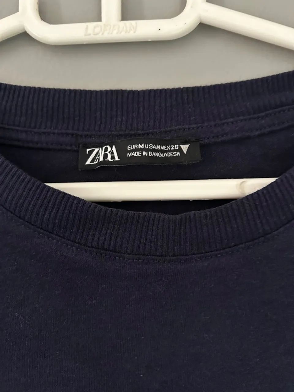 t-shirt zara (azul) - Foto 2