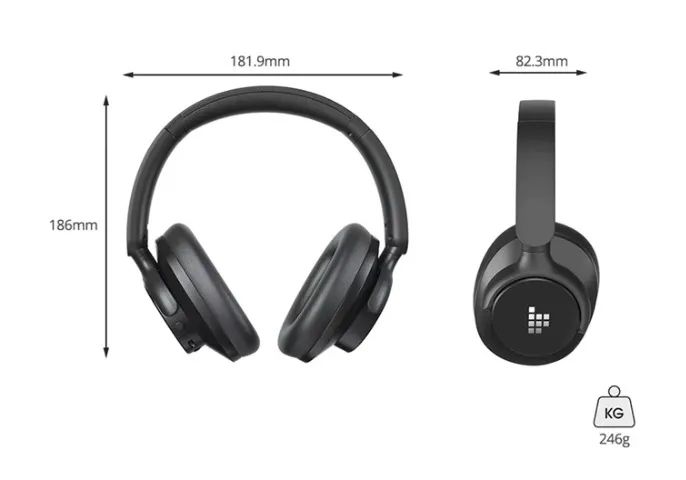 Fone Sem Fio Tronsmart Sounfii Q20 Headset com Cancelamento de Ruído Ativo - Foto 6