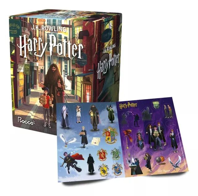 Box Harry Potter Edição Pottermore 7 Livros Com Adesivos J.k. Rowling Editorial Rocco - Foto 6