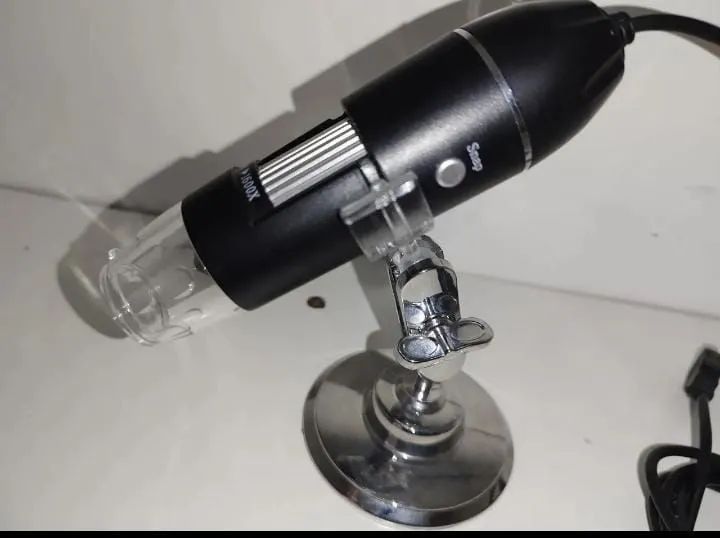Microscópio Digital 1000x com Suporte para Inspeção