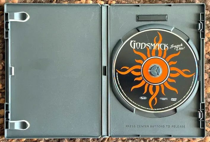 GODSMACK SMACK THIS! HOME VIDEO DVD IMPORTADO ACEITO OLX PAY - Foto 2