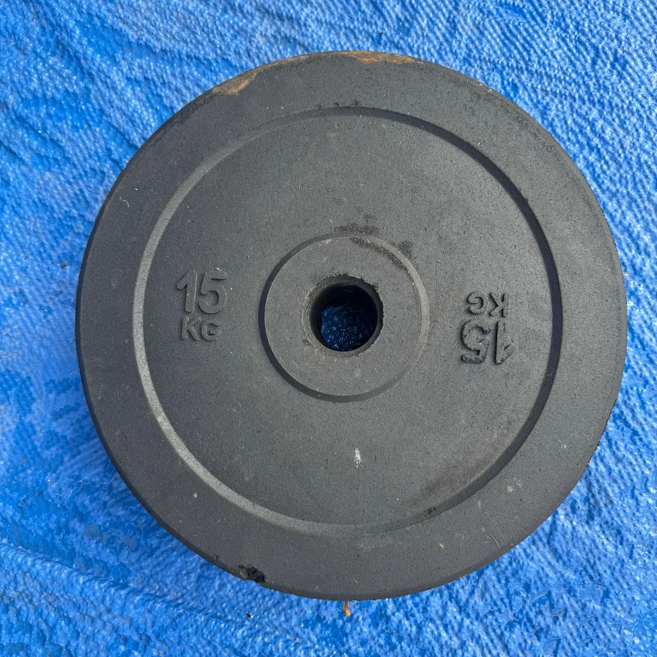 Kit anilhas 2x 15kg - Foto 2