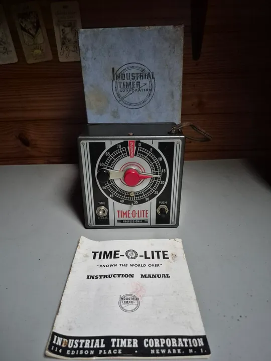 Relógio Timer Time-O-Lite Industrial Timer Corporation