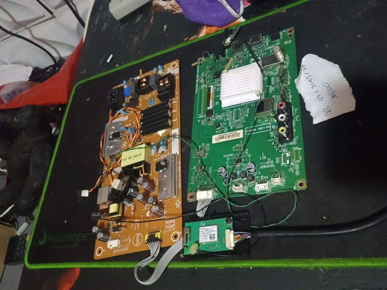 Placas tv AOC 43S5195/78 todas placas da foto