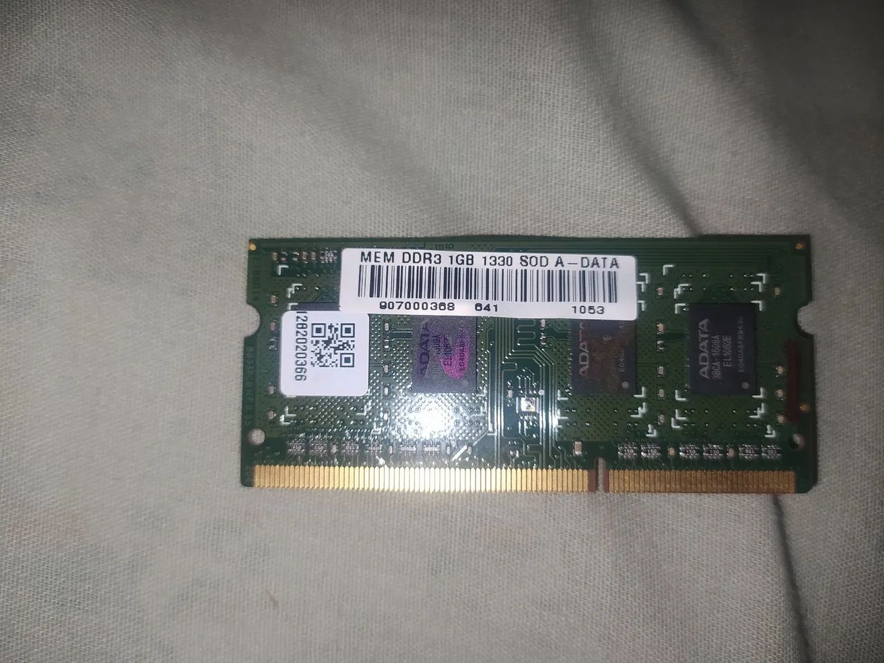 Memória RAM ADATA 1GB DDR3 1330MHz - Foto 2