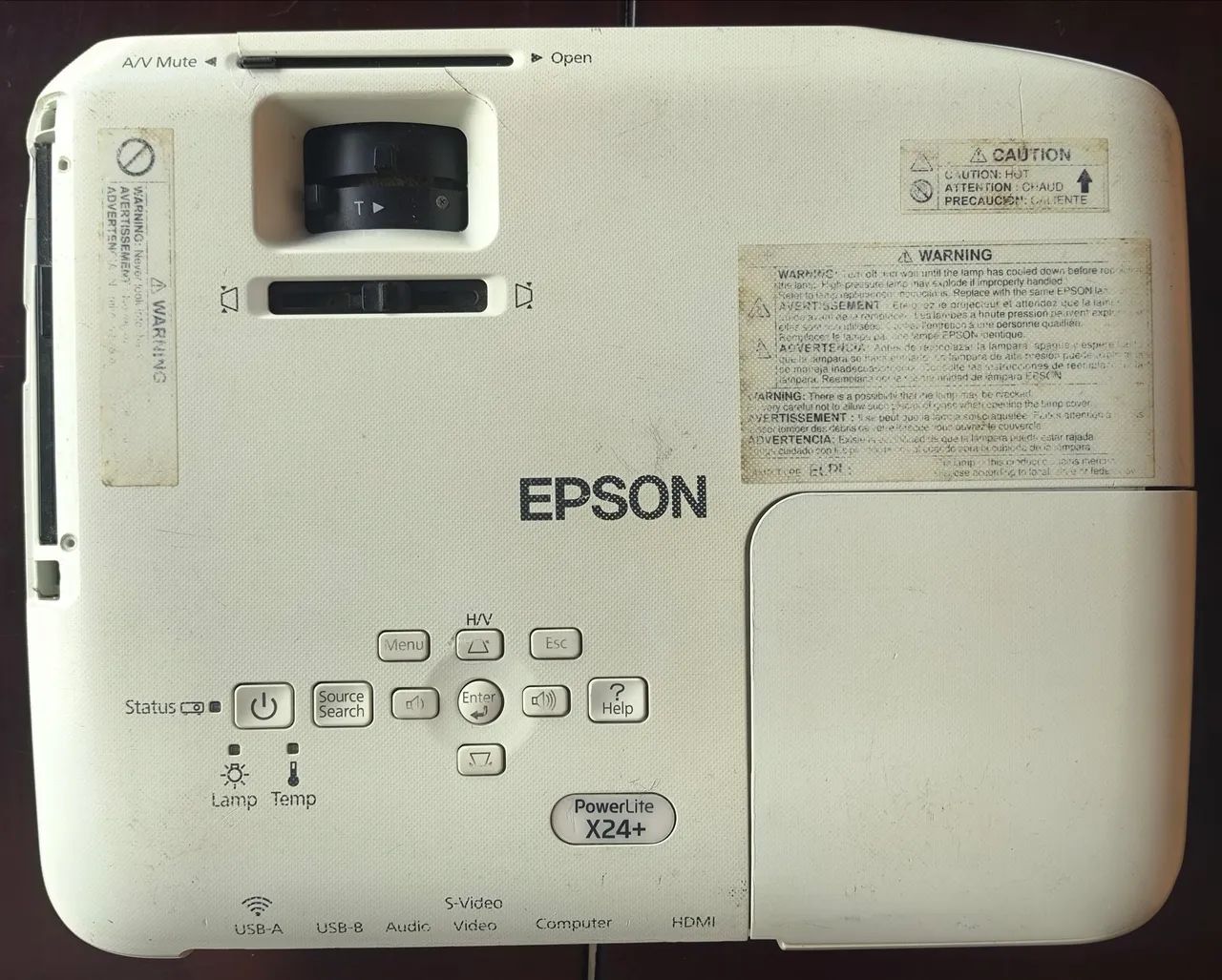 Projetor Epson X24 Power Lite+