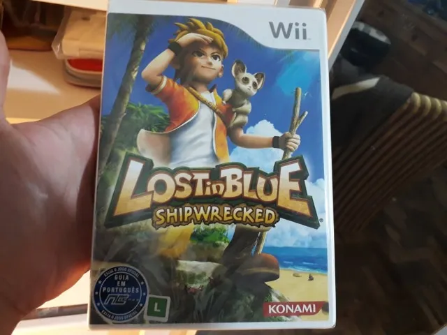 Lost In Blue Lacrado Nintendo Wii Usa Original Sem Rasgos