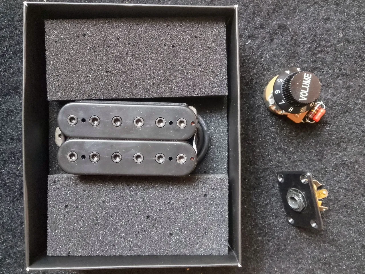 Captador Malagoli Phantom e CTS com Treble Bleed