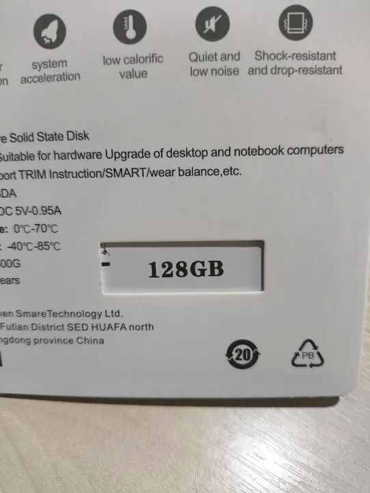 HD SSD SATA 128gb (Novo e lacrado) - Anápolis  - Foto 5