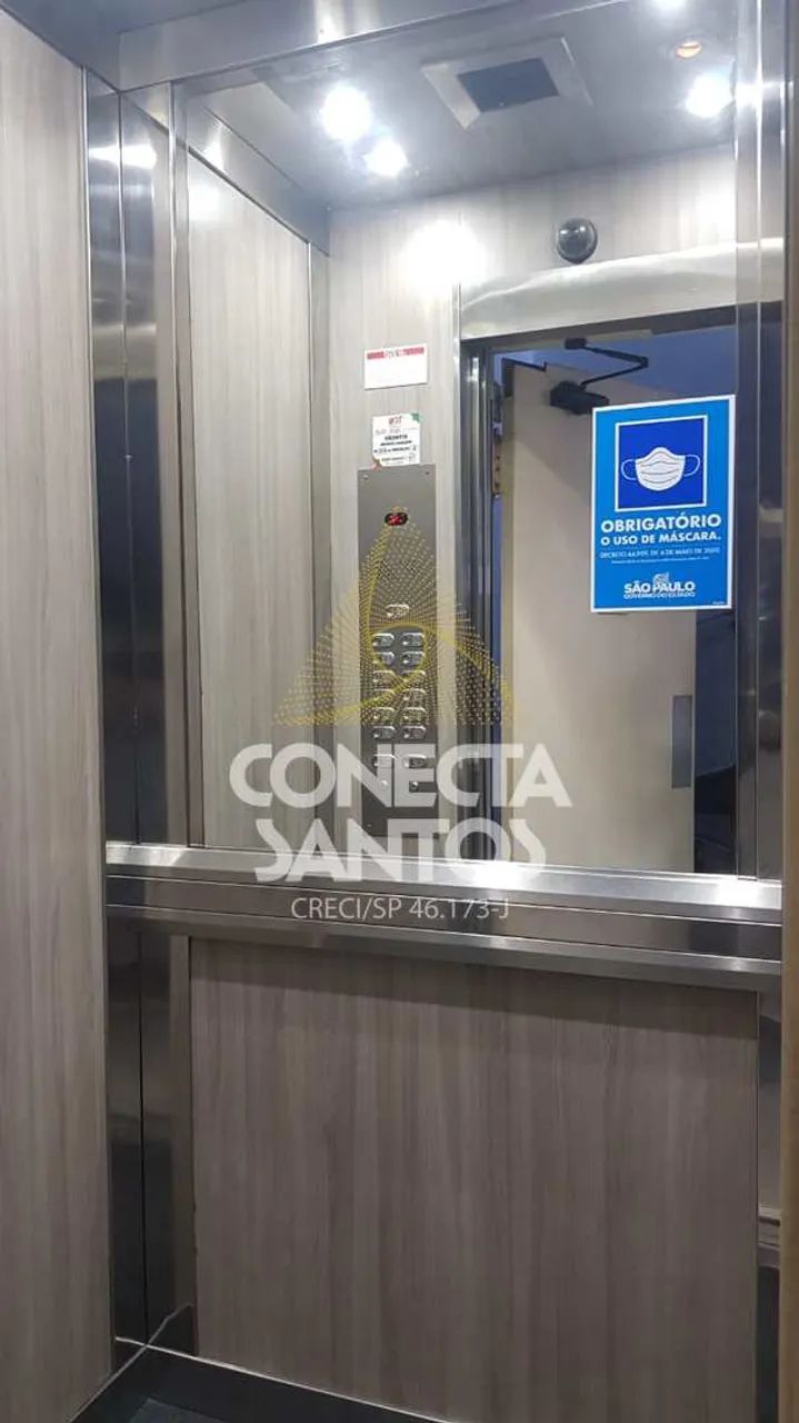 Sala Living, Embaré, Santos - Cod: 1627 - Foto 9