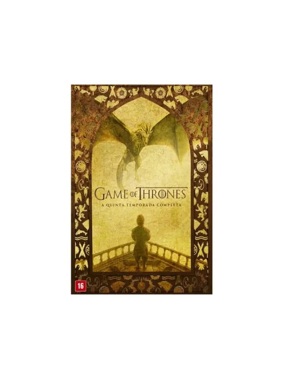 Caixa Bluray Game of Thrones - Quinta Temporada