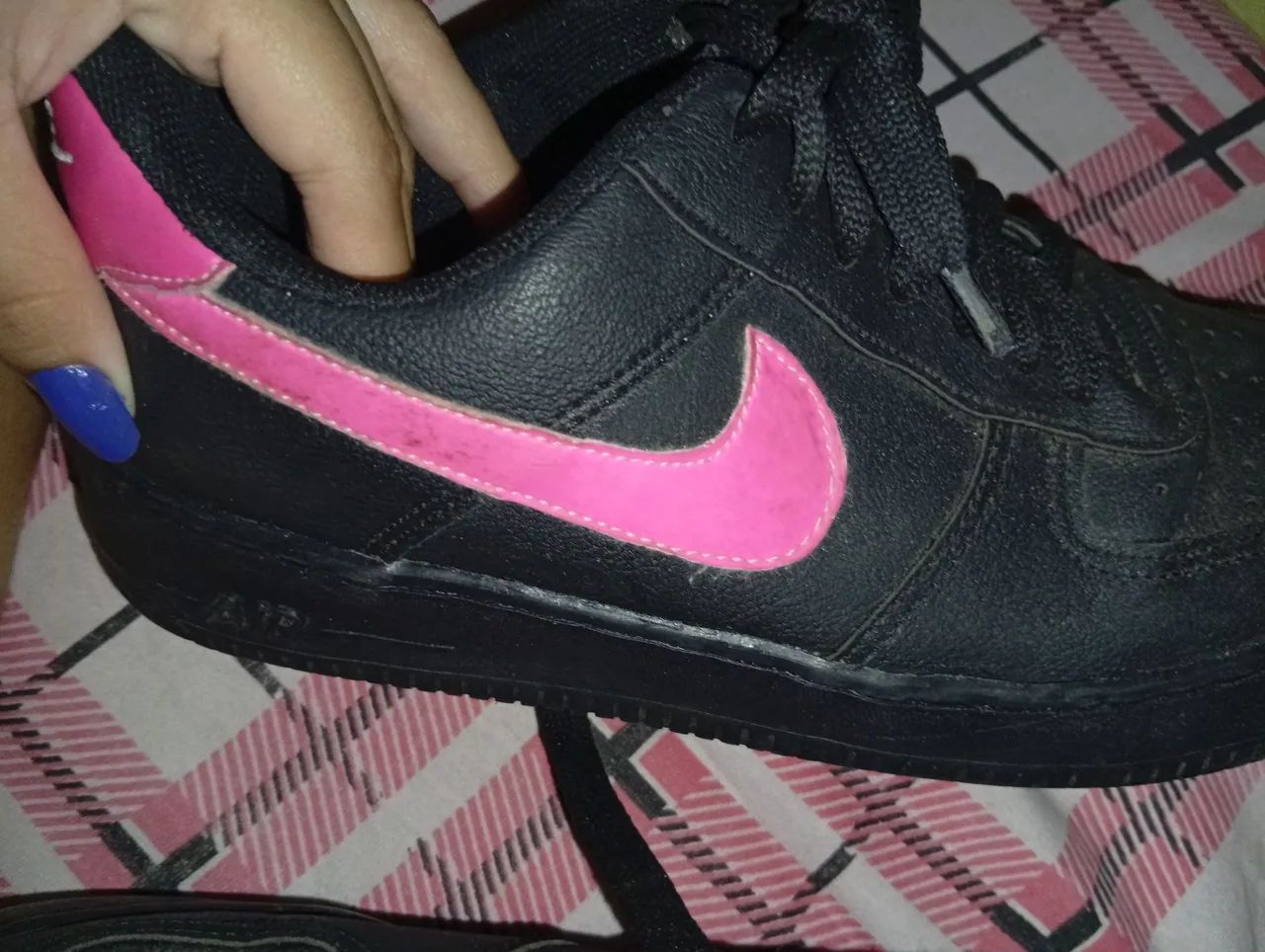 Vende-se Air force preto com rosa - Foto 3