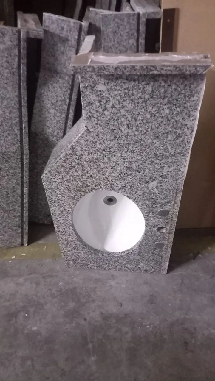 Cuba de Granito para Banheiro e cozinha com mesa - Cubas e Pias ...