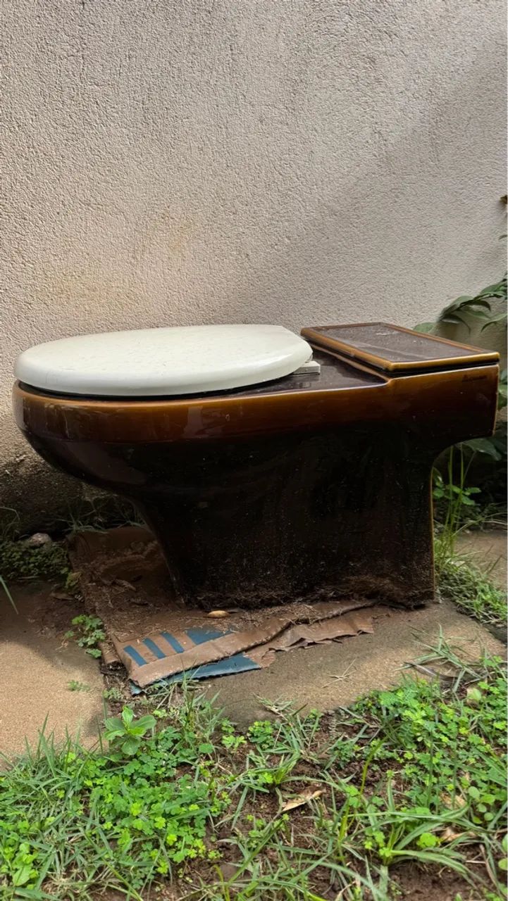 Vaso Sanitário com tampa