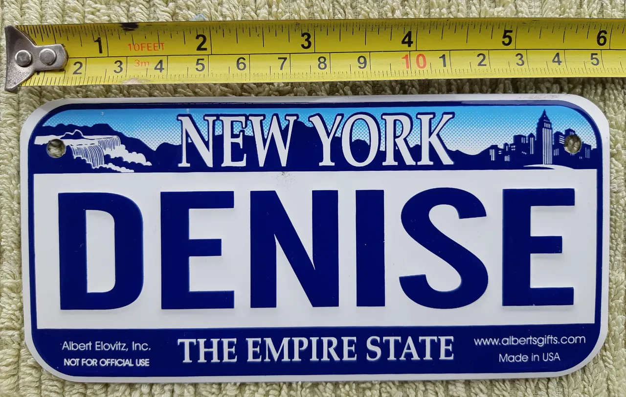 Placa Decorativa New York Denise