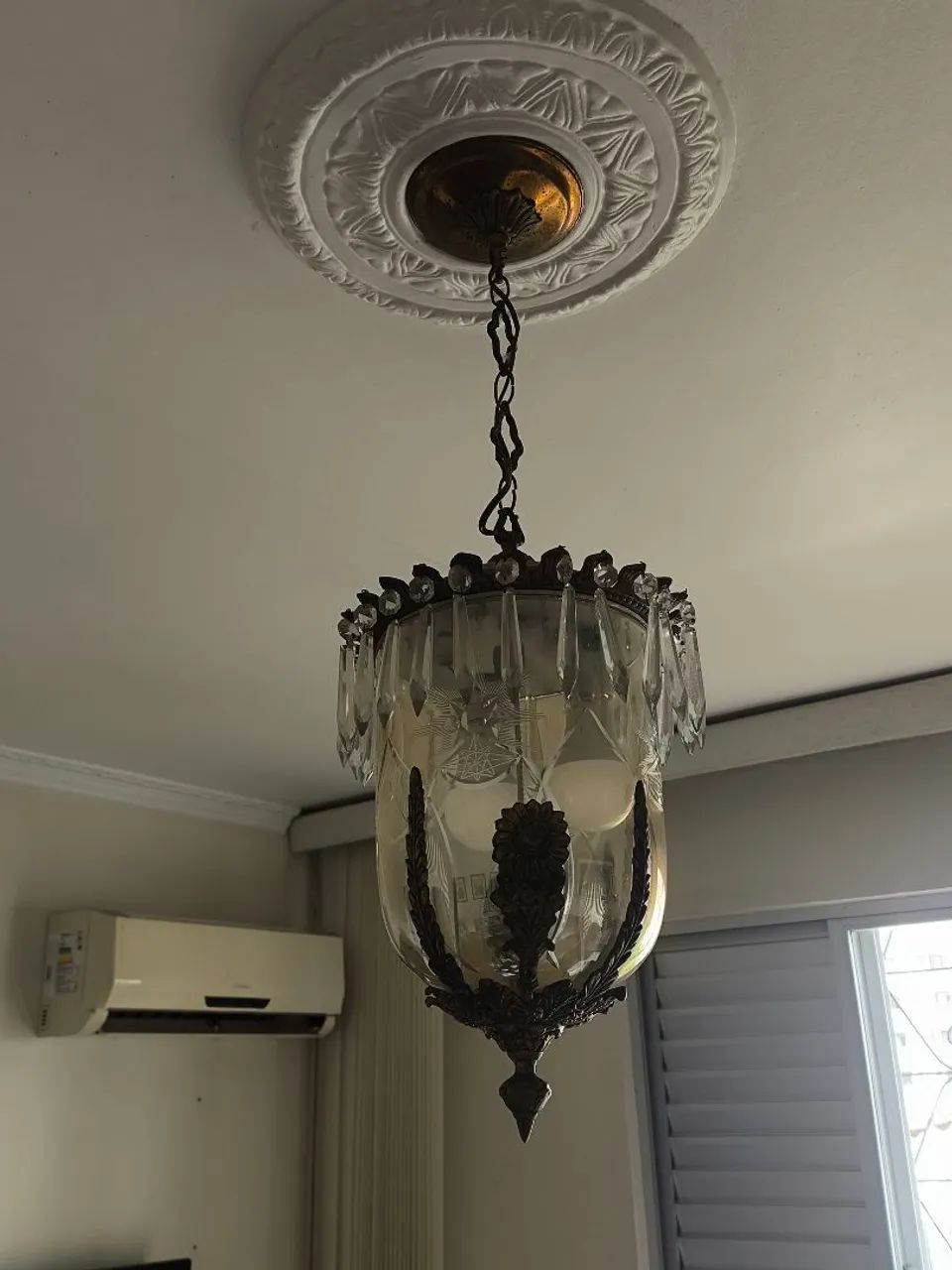 Lustre de Cristal antigo