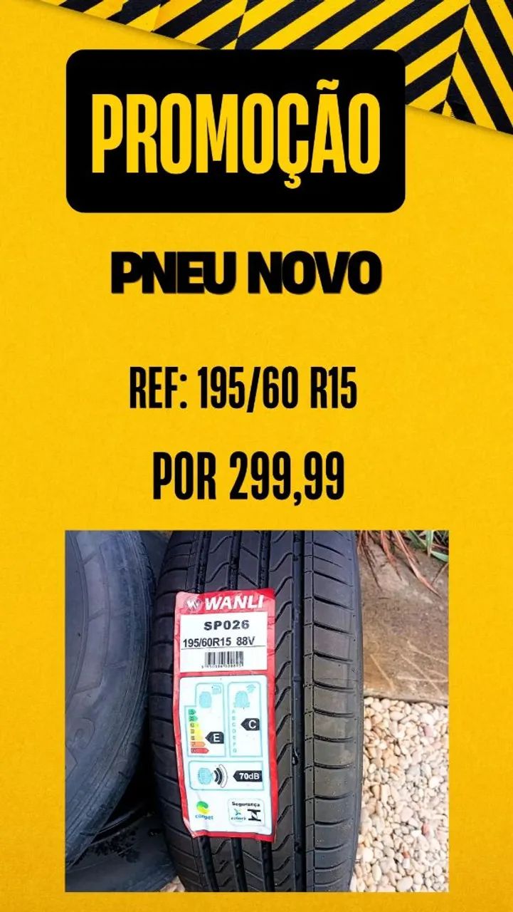Pneu  195/60 R15