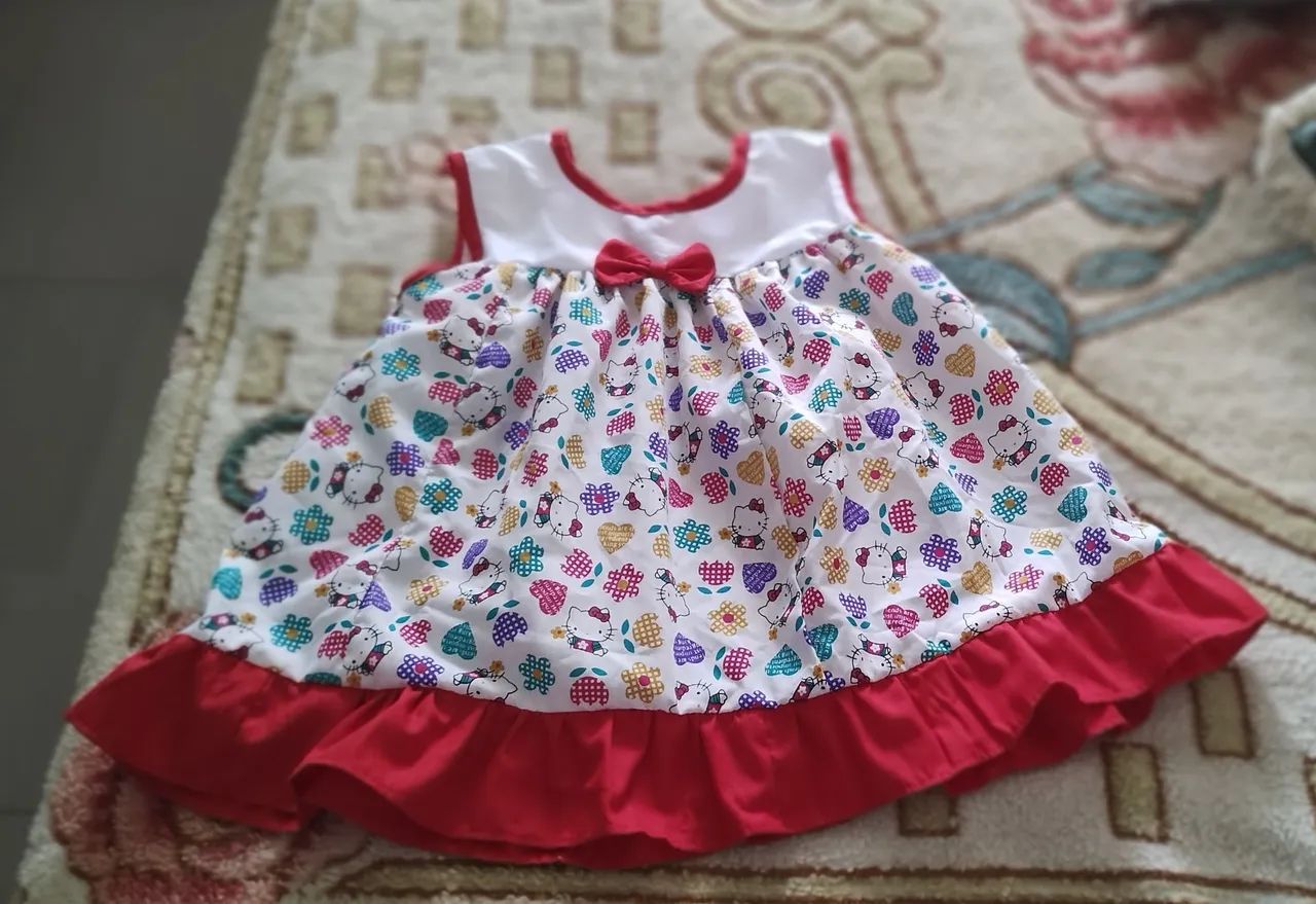 Vestido Infantil Hello Kitty - Foto 2