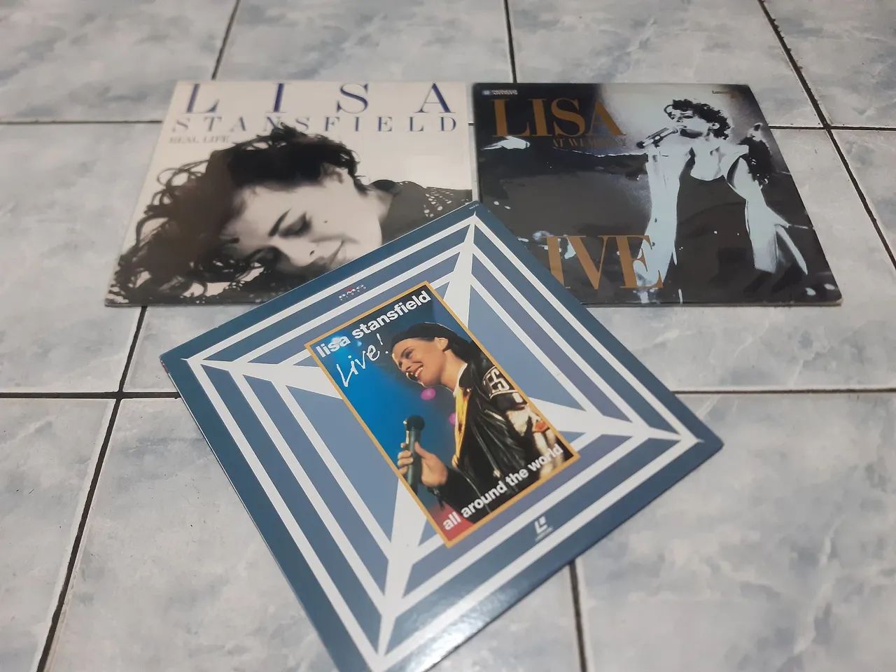 LASERDISC TRÊS TÍTULOS /LISA STANSFIELD