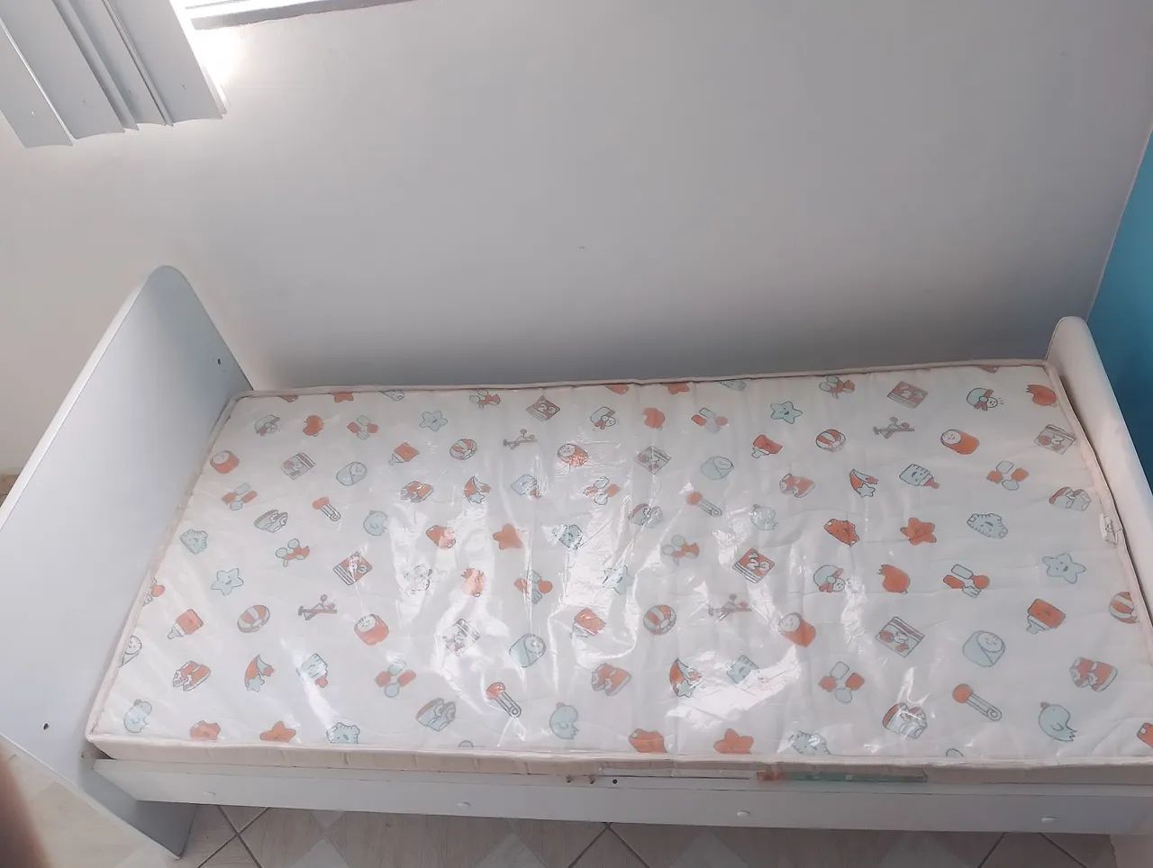 Cama infantil com colchão  65573825902210121