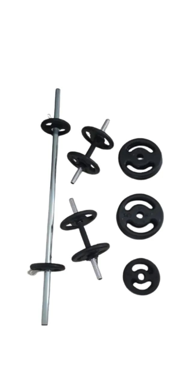 Barra + Halteres - Foto 6