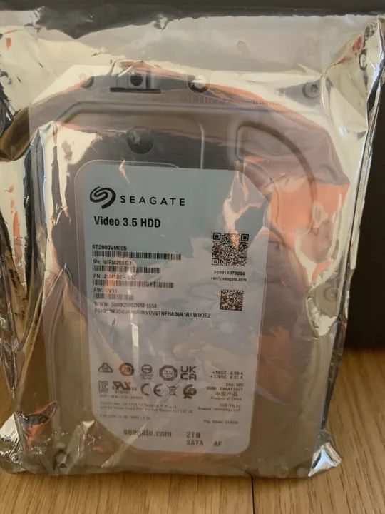 HD Seagate 2 Tera 3.5