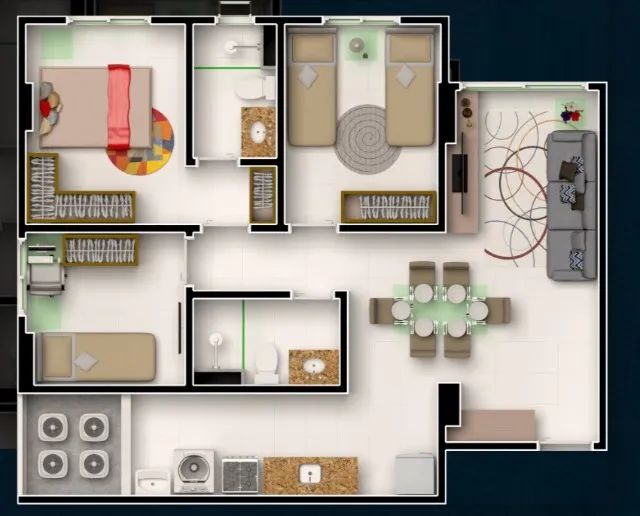 Repasse de apartamento na planta R$90.000,00 - Foto 2
