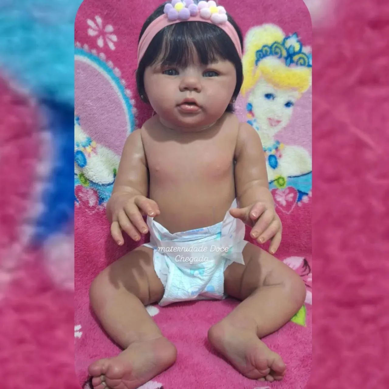 Bebê reborn Negra