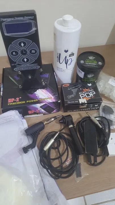 Kit de Tatuagem Completo **(SÓ VENDA)